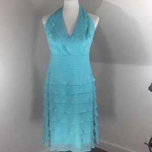 Tadashi Silk Halter dress